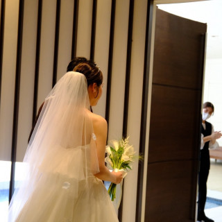 新郎新婦退場