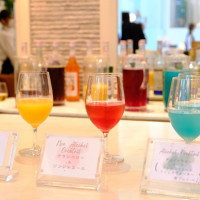 ウェルカムパーティで提供されたドリンク