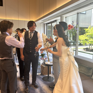 友人と交流|747923さんの岐阜モノリスの写真(2436459)