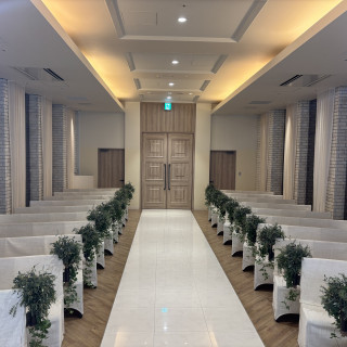 綺麗な挙式会場