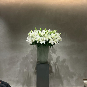 式場の装花|747950さんのIWAI OMOTESANDO(イワイ オモテサンドウ)の写真(2436152)