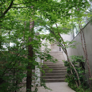 式場に入って広がる空間|747950さんのIWAI OMOTESANDO(イワイ オモテサンドウ)の写真(2436157)