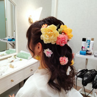 ヘアセットリハーサル
