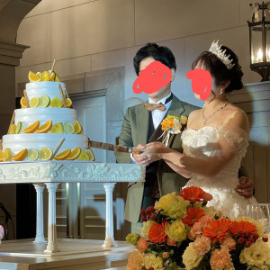 ケーキ入刀|747987さんのホテルモントレ大阪の写真(2436097)