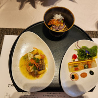 白身魚と海老のソテーとても美味しかったです