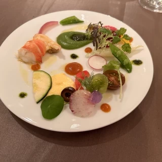 試食でいただいた前菜です