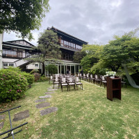ガーデン挙式。