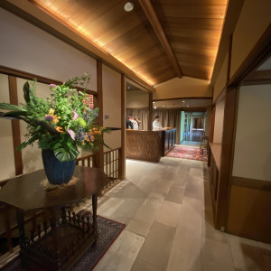 入り口から控え室までの場所。|748030さんのTHE GARDEN PLACE SOSHUEN（ザ・ガーデン・プレイス 蘇州園）の写真(2436259)
