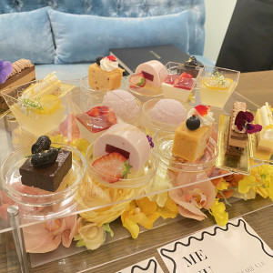 試食会で出たデザートビュッフェの一部です|748113さんのザ クラブ オブ エクセレントコーストの写真(2436472)