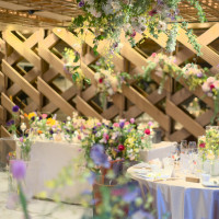メイン装花、バック装花、天井装花、ゲスト装花、どれも最高