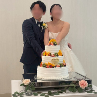 ウエディングケーキです