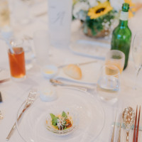 一つ一つの料理、皿にもこだわってくださっています