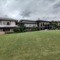 明治記念館の庭園