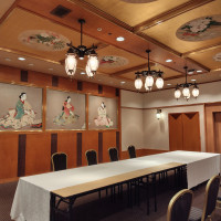 披露宴会場「元禄」日本画が間近で見れて嬉しいお部屋