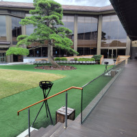明治記念館の庭園