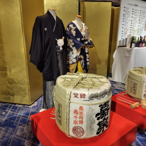鏡割りの実物の展示|748252さんのホテル雅叙園東京の写真(2456552)