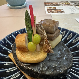 試食でいただいたメイン料理です。