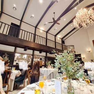 クラシカルな披露宴会場