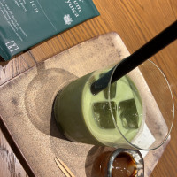わらび餅、抹茶ドリンク