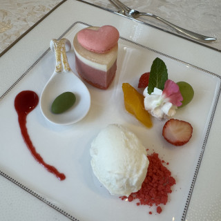 試食のケーキです。