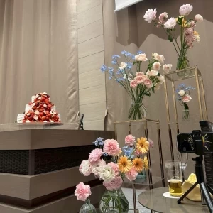 メインテーブル|748384さんのザ・リバーサイドテラス広島ツリーズスクエアの写真(2437717)