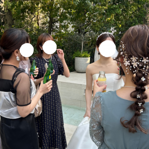 ガーデン乾杯|748391さんのニーズ青山 by T&G WEDDING (旧 青山迎賓館)の写真(2457363)