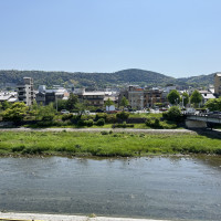 挙式会場横のテラスからの光景