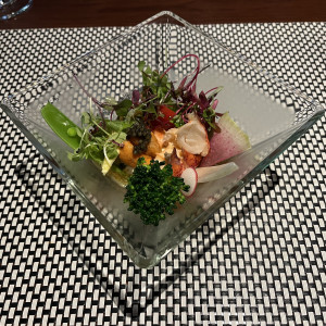 前菜料理|748463さんのFUNATSURU KYOTO KAMOGAWA RESORT（登録有形文化財）の写真(2438026)