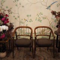 椅子やラグもいくつかから選べました