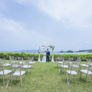 挙式会場|748561さんのハレクラニ沖縄の写真(2439909)