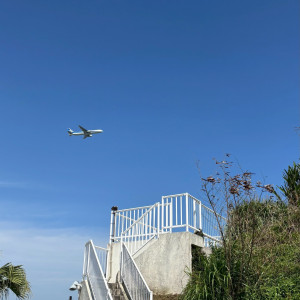 飛行機と一緒に写真も撮れます|748569さんの琉球温泉　瀬長島ホテルの写真(2438901)