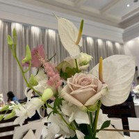 テーブル装花です。