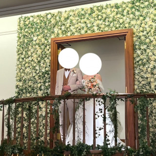 披露宴会場の入場