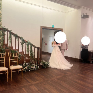 披露宴会場の退場