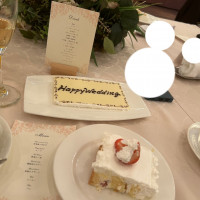 切り分けてもらったケーキ