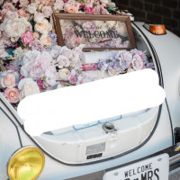 この車で披露宴会場に入場もできるそうです