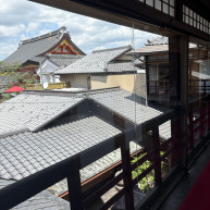 披露宴会場からの景色