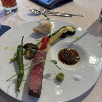 試食の料理