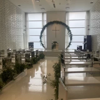 挙式会場です。