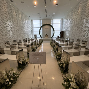 チャペルの写真|748652さんのAILE d'ANGE NAGOYA（エル・ダンジュ ナゴヤ）の写真(2439492)