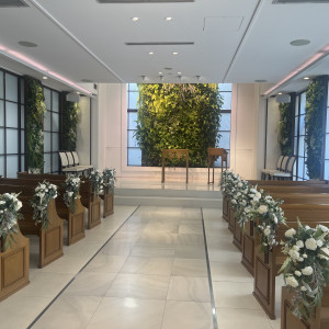 室内チャペルです。|748692さんのパラッツォ ドゥカーレ 麻布 （Palazzo Ducale AZABU）の写真(2440106)