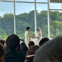 新郎側のから写真です