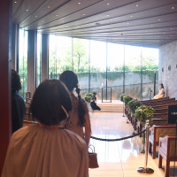 船出をイメージした会場です