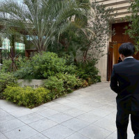 披露宴会場とは別の建物です