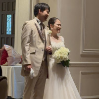 笑顔で入場！