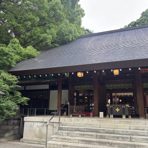 手を合わせる奥で挙式できる素晴らしさを語りまくりたい|748745さんの乃木神社・乃木會館の写真(2446526)