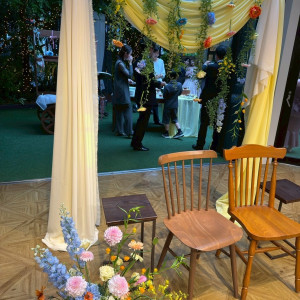 お色直し後　席移動　コンサバ|748755さんの麻布迎賓館/テイクアンドギヴ・ニーズウェディングの写真(2441210)