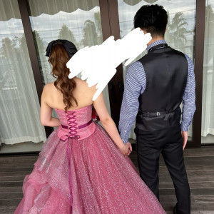 お色直し登場前|748760さんのNIHO -Dramatic scene wedding-（ニホ ドラマティックシーンウエディング）の写真(2440742)