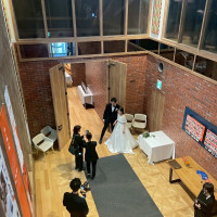 披露宴会場入り口