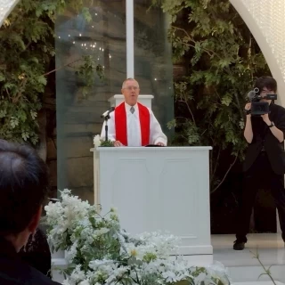 牧師さんは外人さん